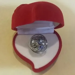 انگشتر فرفورژه رنگ یاسی