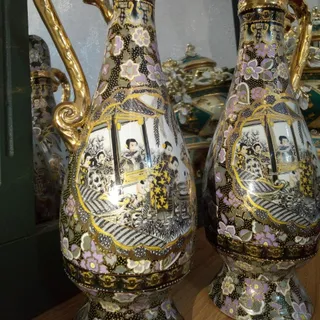 دوعدد تنگ چینی عتیقه