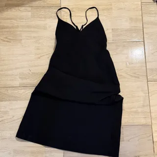 پیراهن مشکی کرپ