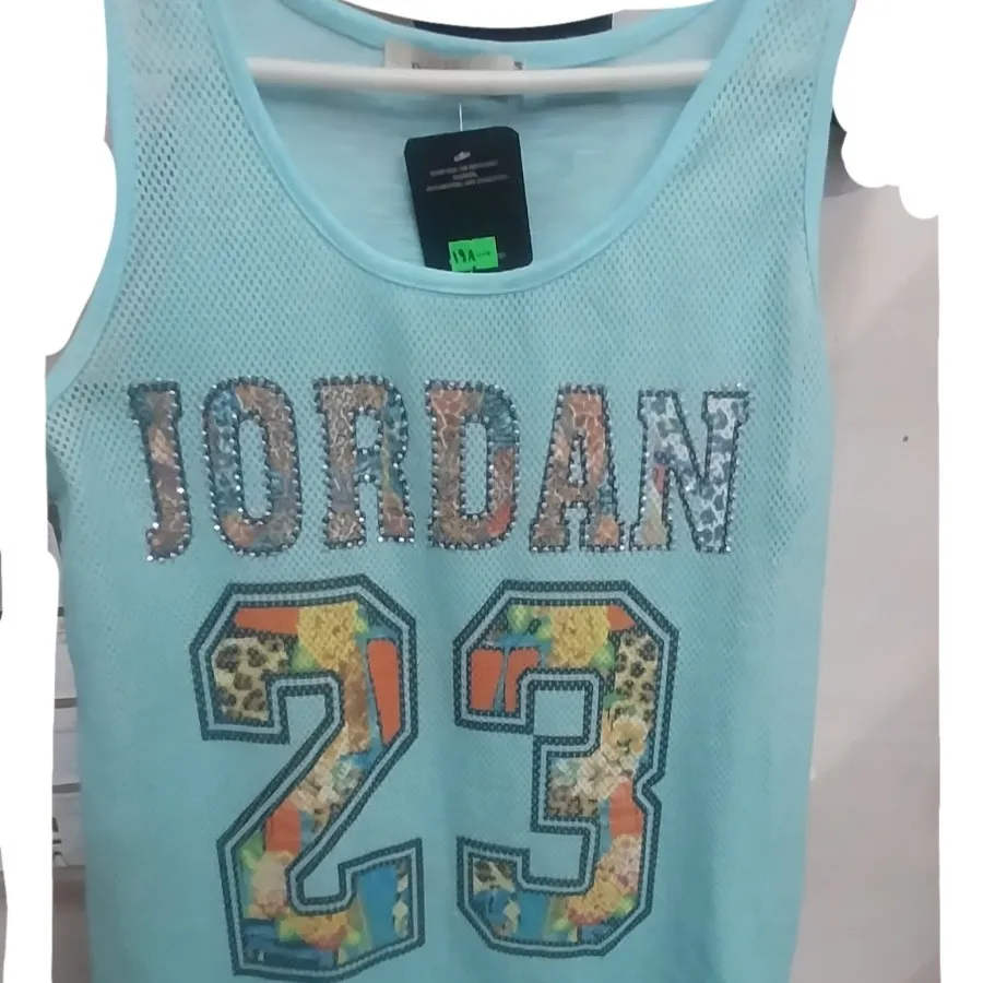 تاپ خارجی فیروزه ای