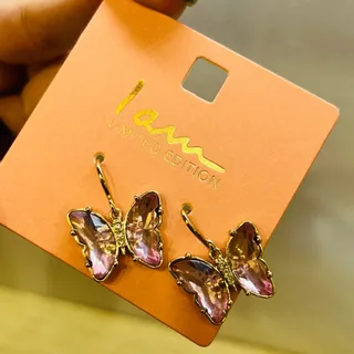 گوشواره پروانه ای