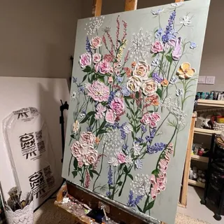 تابلو نقاشی برجسته