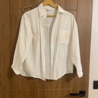 شومیز سفید نخ خارجی