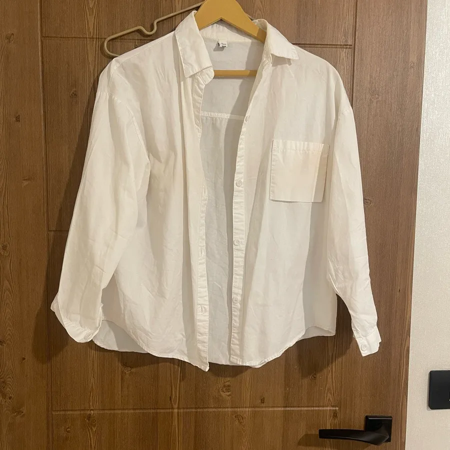 شومیز سفید نخ خارجی