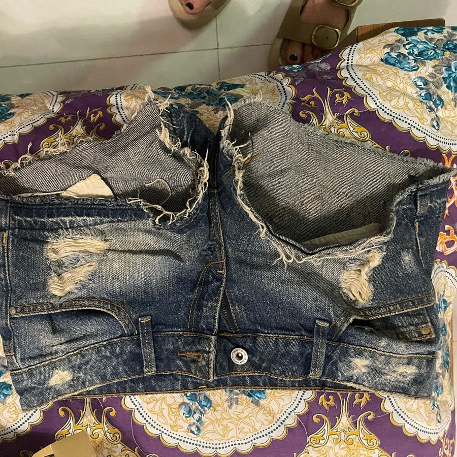 جین منگو شلوارک 34