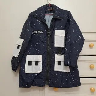 کاپشن سرمه ای