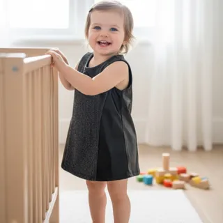 سارافون پاییزه بغل چرم