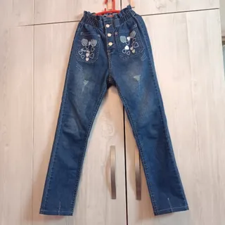 شلوار لی دخترانه