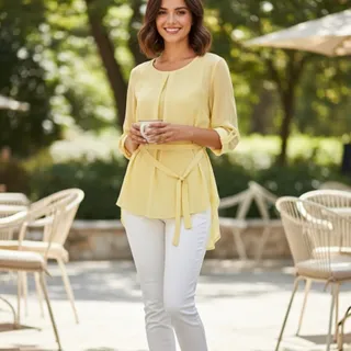 شومیز کرپ حریر