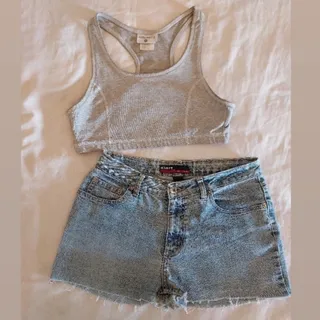 ست کراپ/ شلوارک