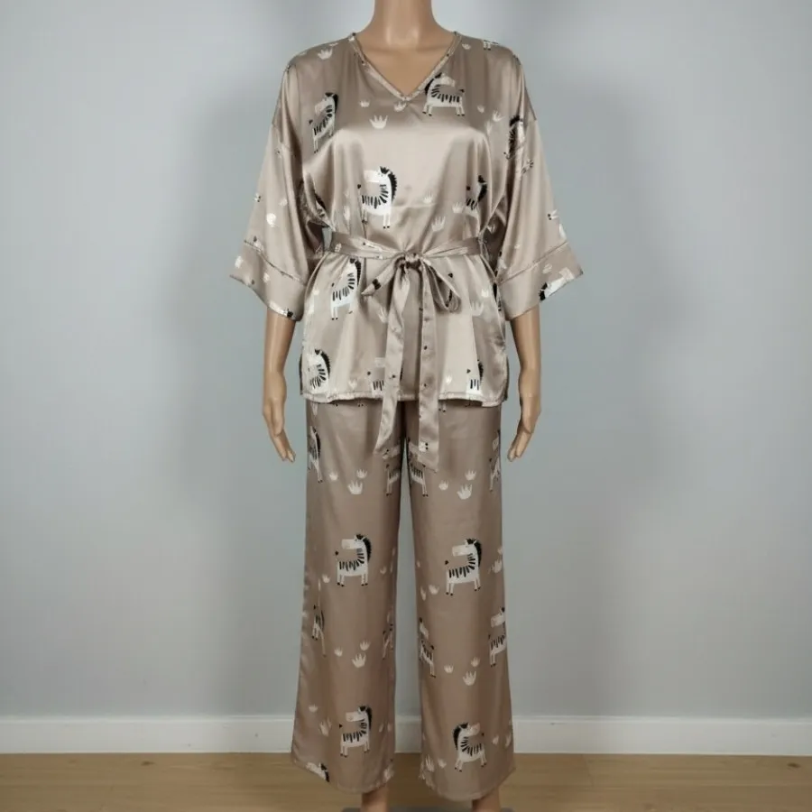 ست شومیز شلوار ساتن