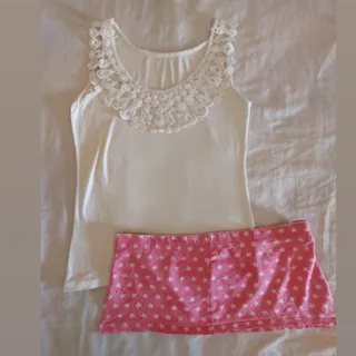 ست تاپ دامن