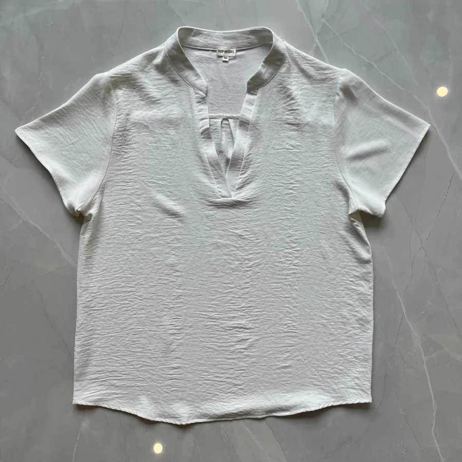 شومیز سفید ترک