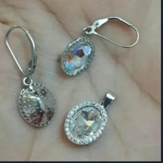 نیم ست نقره