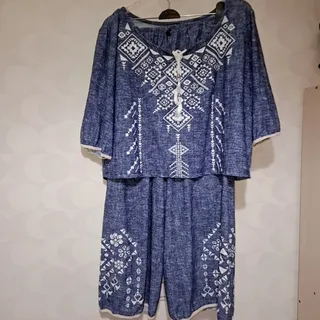 ست بلوز و شلوار راحنی