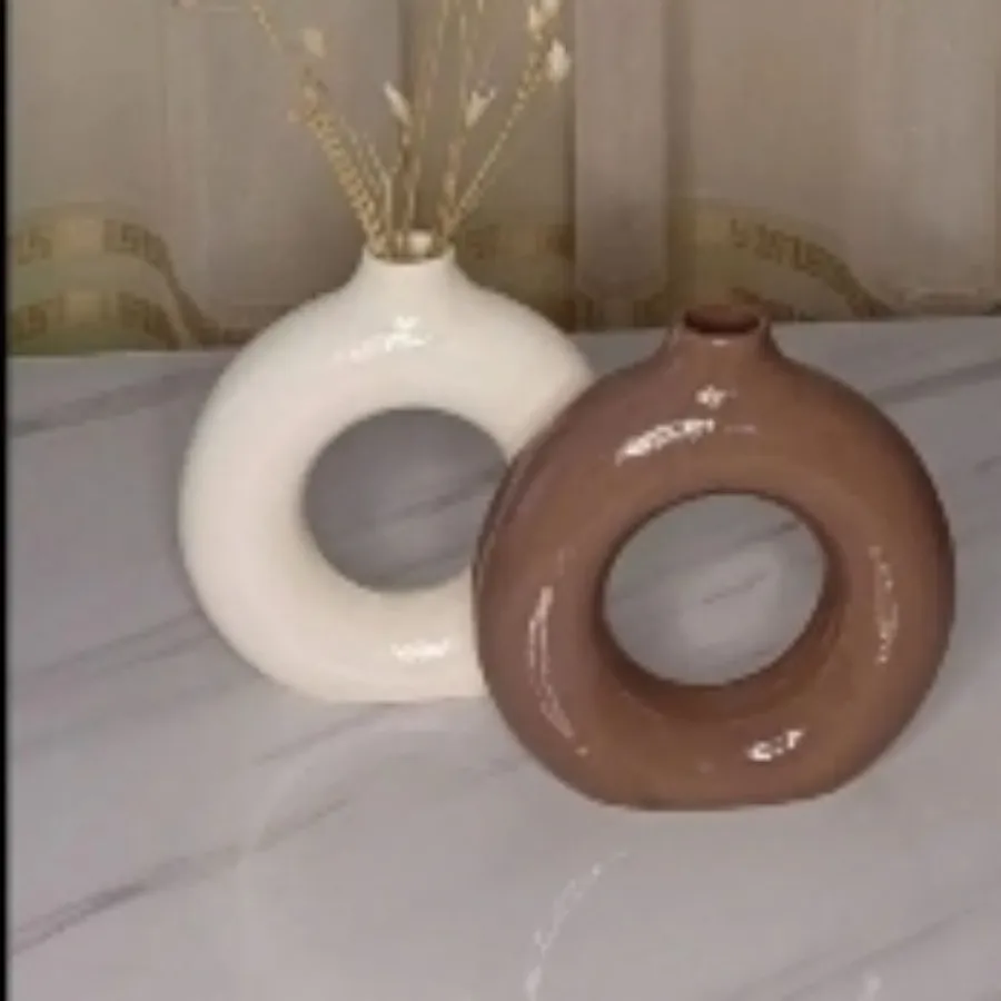 گلدان دوناتی 2 عددی