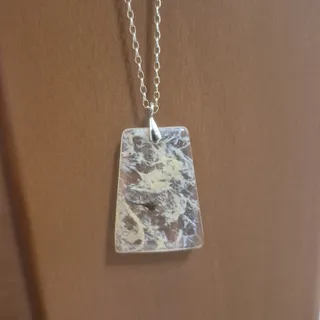 گردنبند نقره خاص