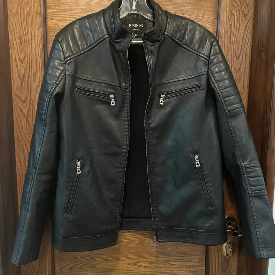 کاپشن چرم مردانه خارجی