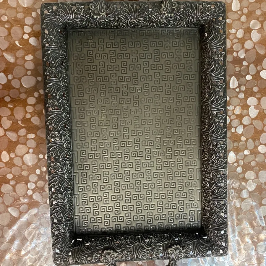 سینی مستطیلی پیوتر قدیمی