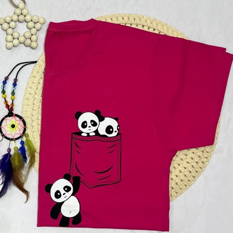 تیشرت طرح پاندا