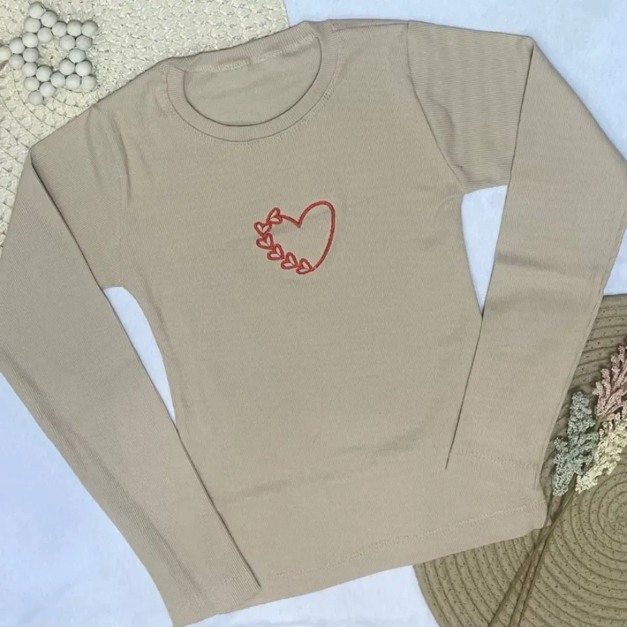 بلوز آستین بلند کبریتی