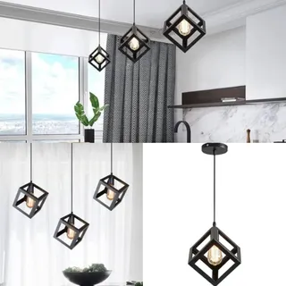 لوستر فلزی مشکی