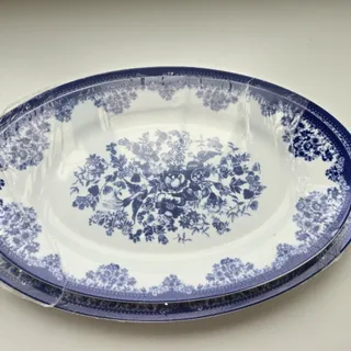 دیس بیضی چینی زرین