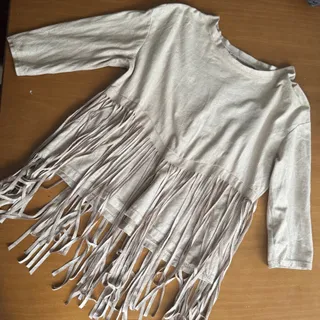 بلوز جیر ریش ریش