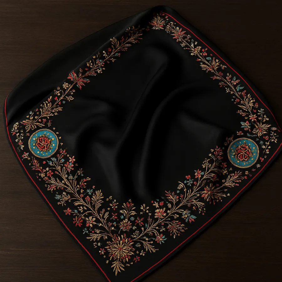 روسری ساتن مجلسی