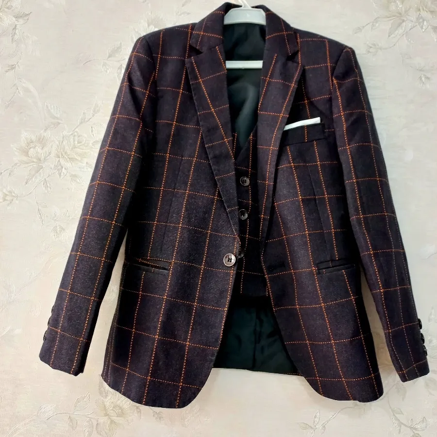 کت و شلوار و جلیقه پسرانه