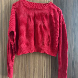 بافت قرمز فرم نیم تنه فری