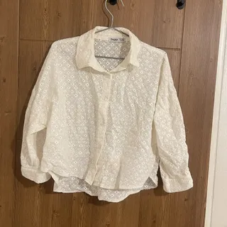 شومیز خامه دوری ترک