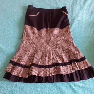 دامن کلاسیک چهارخانه