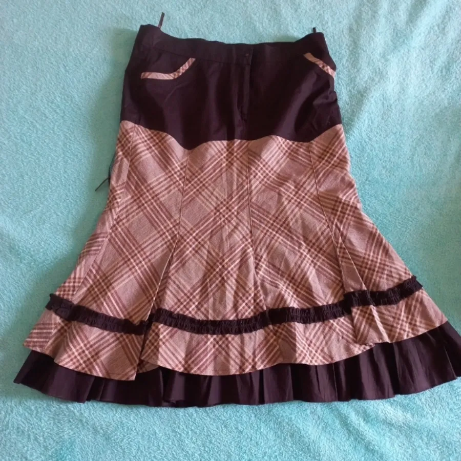 دامن کلاسیک چهارخانه