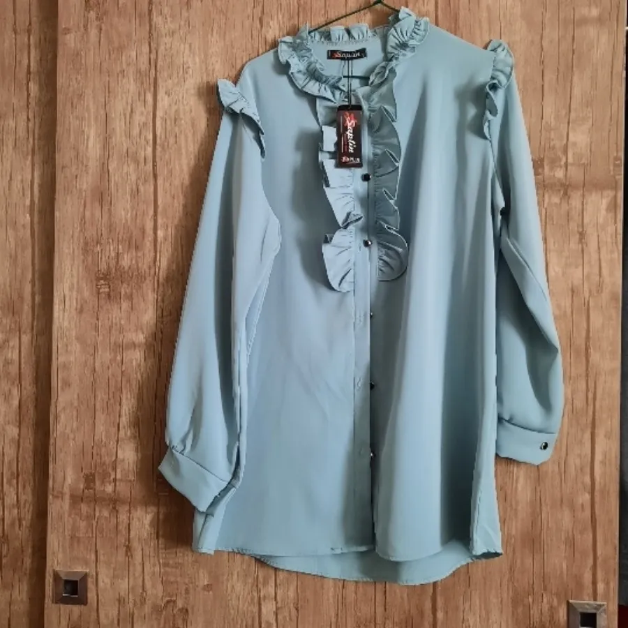 شومیز زنانه کرپ حریر