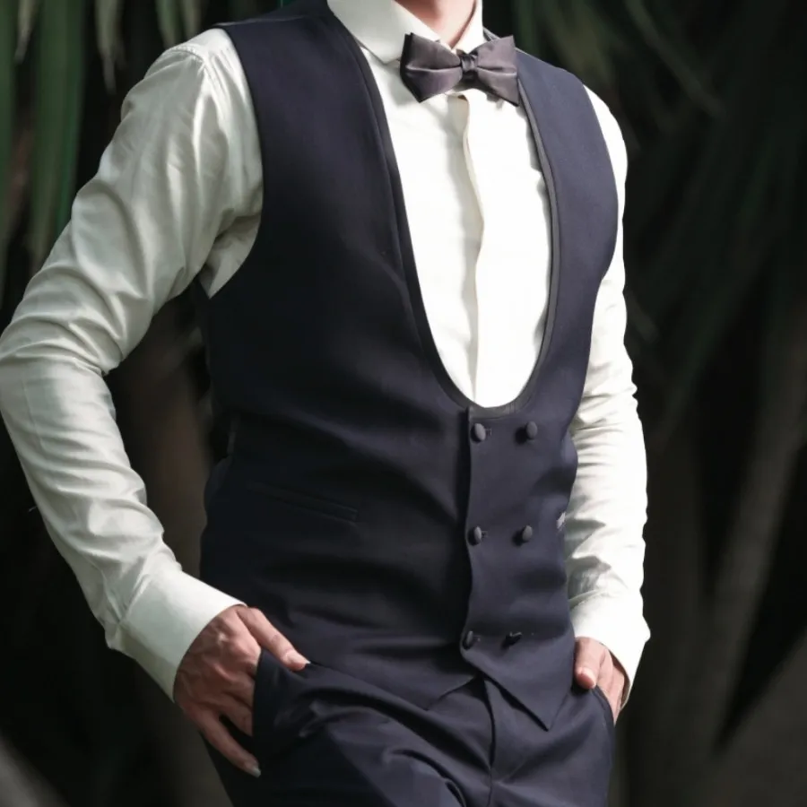 کت و شلوار سرمه ای