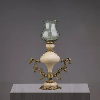 شمعدان فلزی رنگ کوره ای