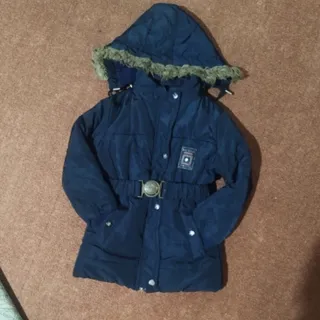 کاپشن ضدآب کلاهدار دختران