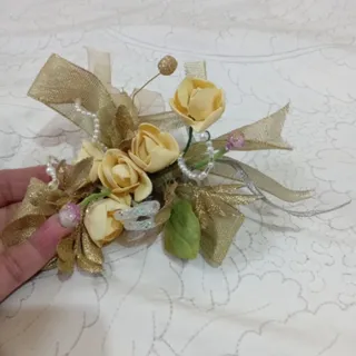 گل کنار سینی چای