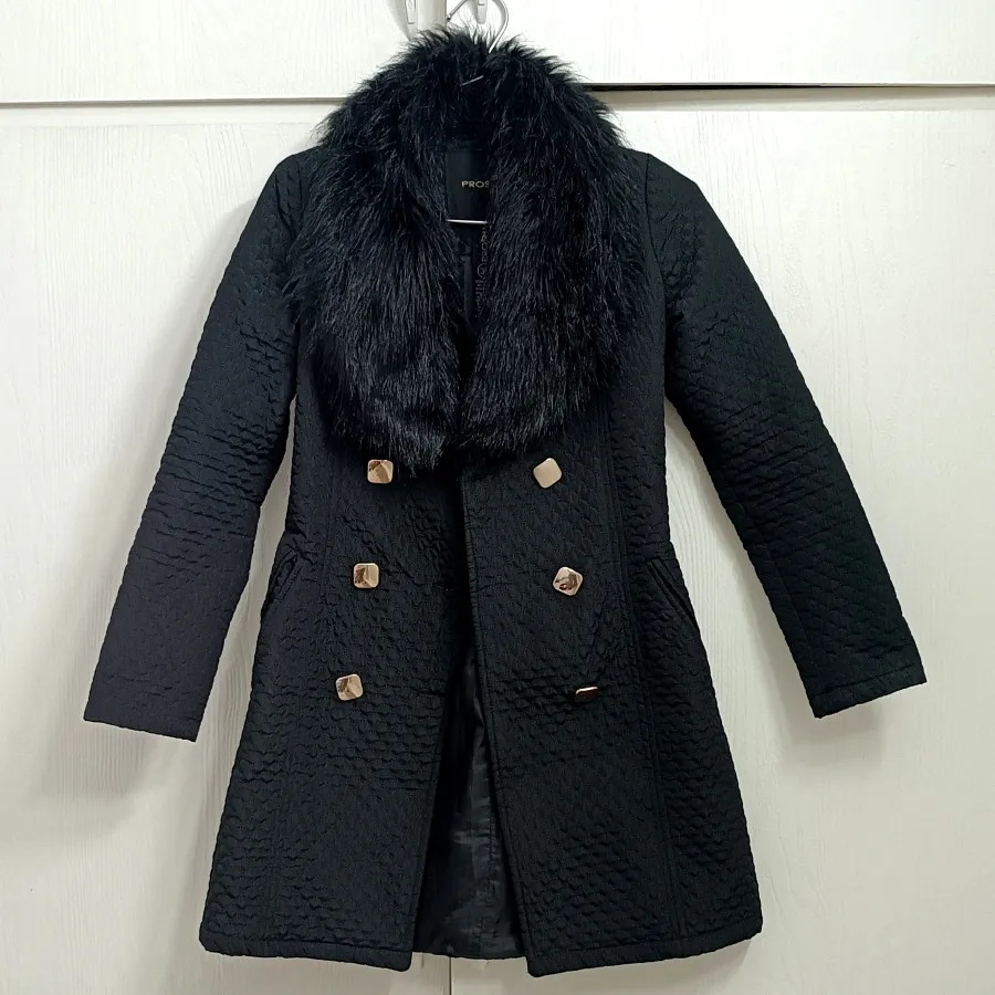 کاپشن پالتو مشکی 36