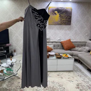 پیراهن مجلسی کار شده