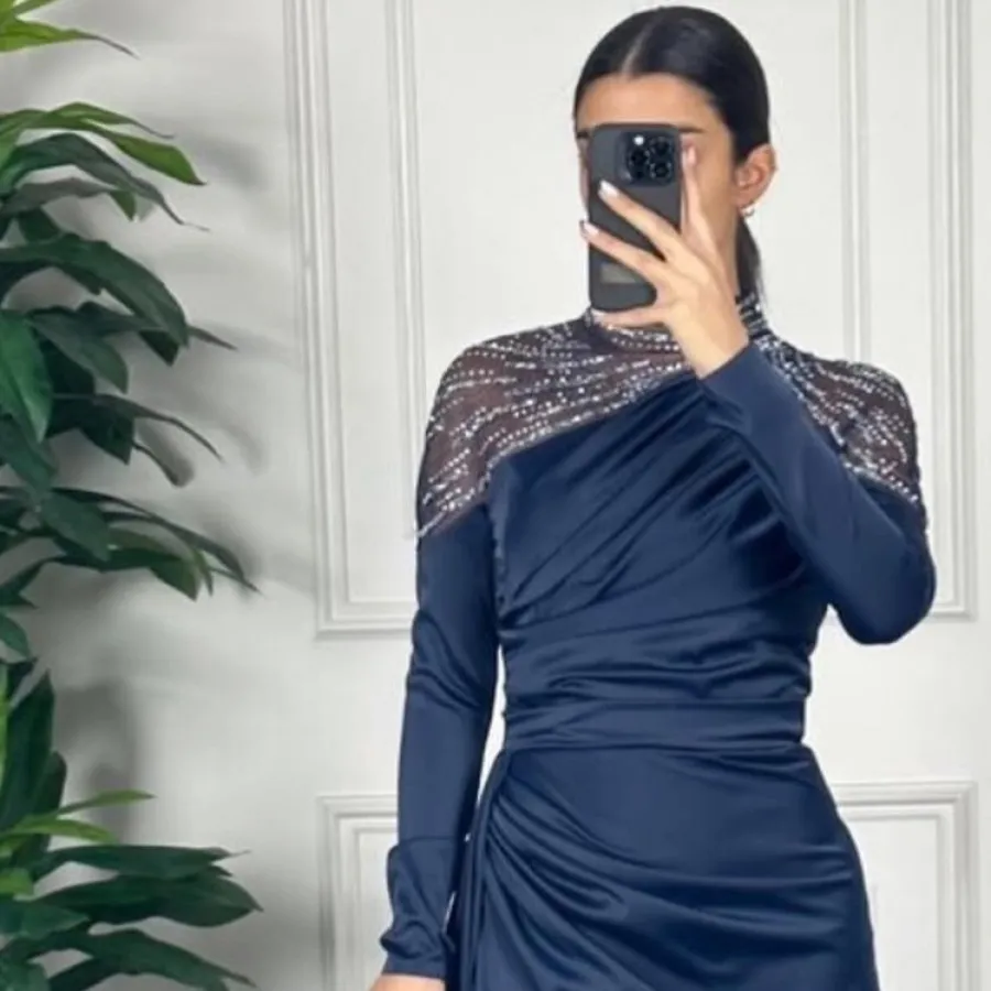 لباس شب ساتن زارا