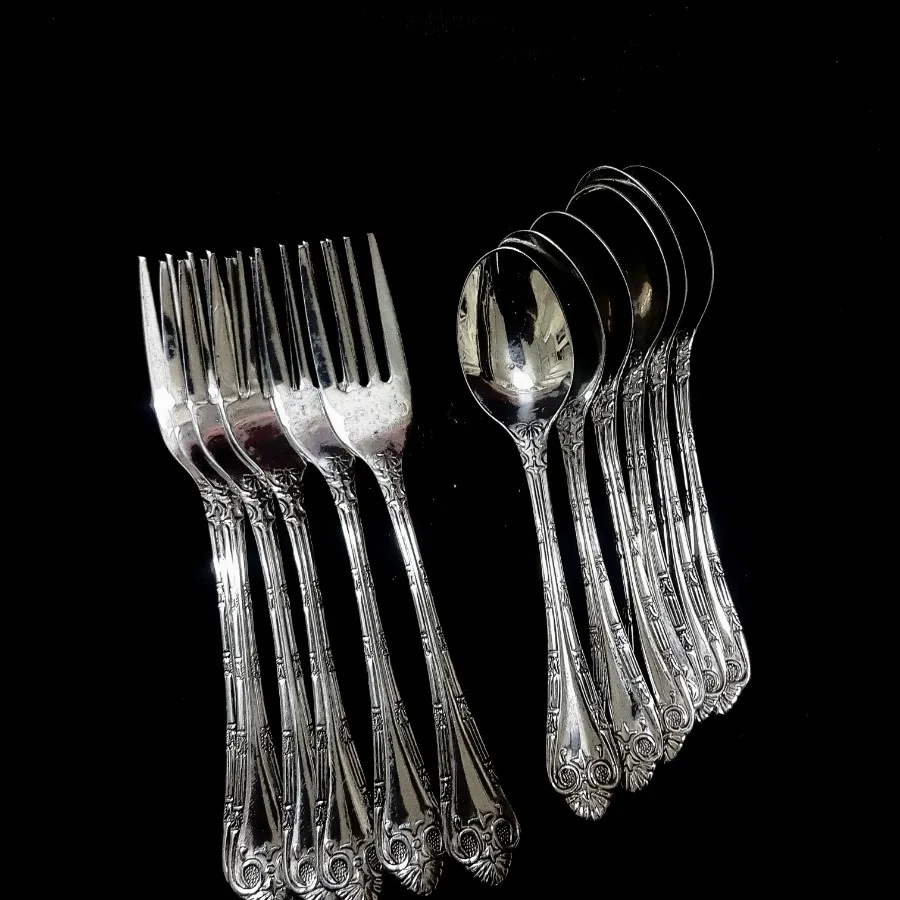 قاشق مربا چنگال میوه