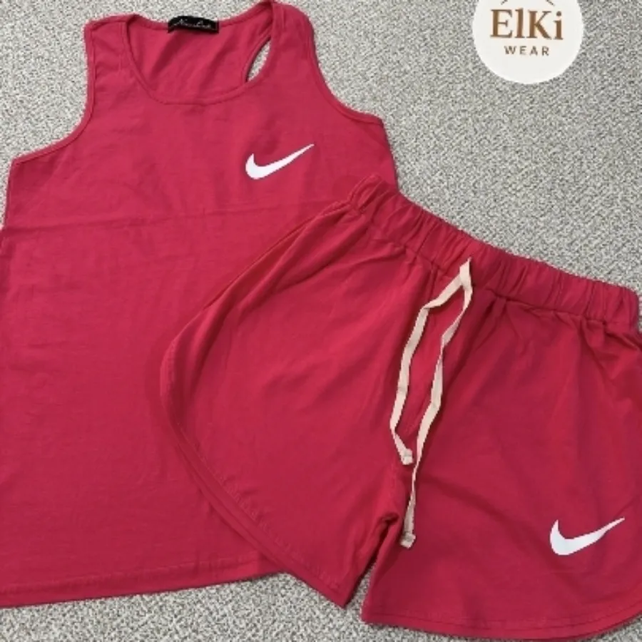 ست تاپ شلوارک نایک