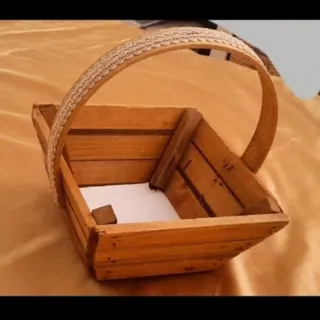 سبد چوبی