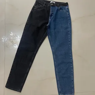 شلوار دو رنگ