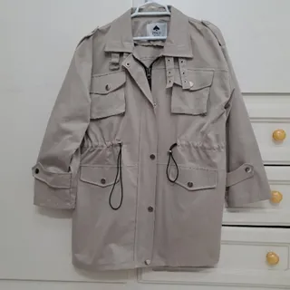 مانتو کتان استخونی