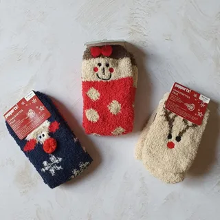 جوراب گرم حوله ای