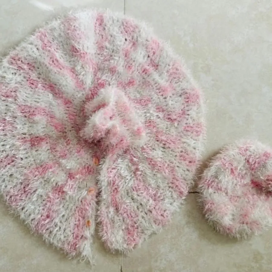 ست بافت و کلاه