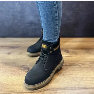 نیم بوت چکمه نوین چرم